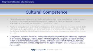 Introduction to Cultural Competence [upl. by Neeoma151]