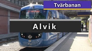 Alvik Station Tvärbanan [upl. by Niamor78]