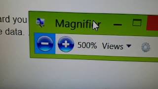 How to Exit Computer Windows Stuck in Zoom Magnifier [upl. by Nylahsoj]