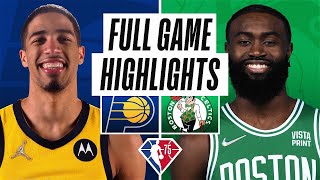 PACERS at CELTICS  FULL GAME HIGHLIGHTS  April 1 2022 [upl. by Animsaj]