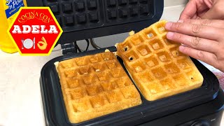 ☘️ 🐝 Haciendo waffles con mi nueva waflera [upl. by Rollins]