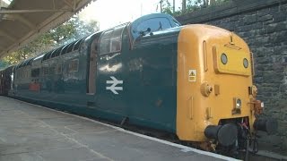 Deltic 55019 Cab ride ELR 111014 Part 1 LOCO TV UK [upl. by Konstanze]