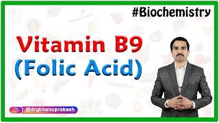 Folic Acid  Vitamin B9  Vitamin M  Usmle Quick review  Medical Biochemistry [upl. by Ennovahc]