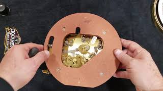 Replacing A Howard Miller Wall Clock Movement [upl. by Joh]