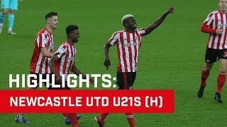 Highlights Sunderland v Newcastle U21s [upl. by Bortman]