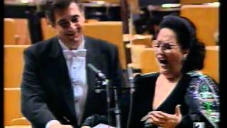 Placido Domingo amp Montserrat Caballe  Sor Navarra [upl. by Yalhsa486]