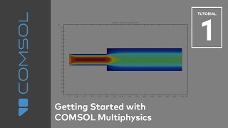 Getting Started with COMSOL Multiphysics  Tutorial 1 [upl. by Anahsit]