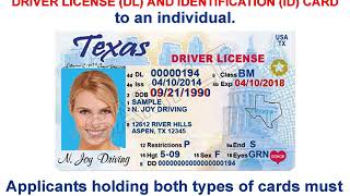 Texas Driver License Office  DL or ID Card [upl. by Hgielar511]