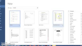 ¿Cómo crear resumés en Word 2013 [upl. by Anaud]