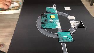 Peinture acryliqueacrylic painting tutorialdébutantstechniquesdemo [upl. by Christean]