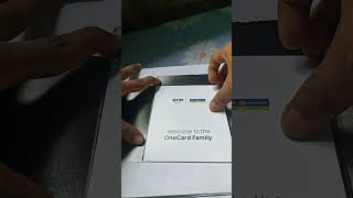 ONE CARD UNSECURED METAL CREDIT CARD  UNBOXING  APPLY [upl. by Saretta540]