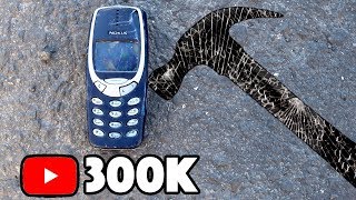 Bored Smashing  NOKIA 3310 300K SPECIAL [upl. by Daisi]