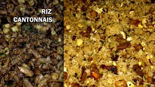 Riz cantonnais recette de la Réunion [upl. by Eelitan]