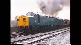 Cold Start Diesel Locomotive No 40135 on The East Lancashire Railway December 2001 [upl. by Erna]