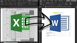 12 Automating Word Documents from Excel  No VBA [upl. by Uehttam]