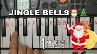 Jingle Bells Easy Piano Tutorial [upl. by Leahcimauhsoj]