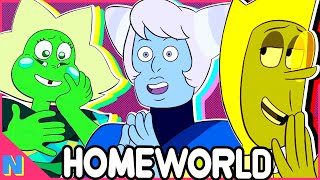 Homeworld Gems amp Their Symbolism Explained Zircons Jades Holly Blue Agate  Steven Universe [upl. by Maddi257]