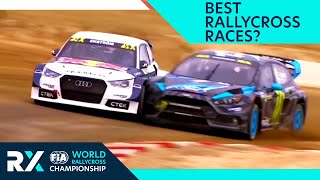 More BEST of RALLYCROSS World RX crashes epic overtakes spins and more [upl. by Swinton]