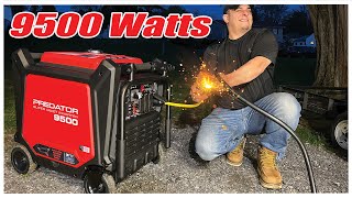 Predator 9500 Inverter Generator  Bigger Power Less Noise [upl. by Storfer981]