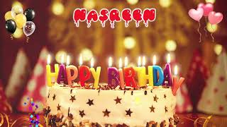 NASREEN Birthday Song – Happy Birthday to You [upl. by Weider162]