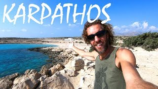 Exploring KARPATHOS GREECE  Awesome Beaches amp Ancient Ruins [upl. by Annaj]