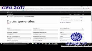 Datos generales CVU 2017 Sección 1 [upl. by Eiltan]