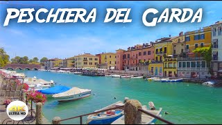 PESCHIERA DEL GARDA Walking Tour Best town in lago di garda  City walk  4K UHD 60fps  2021 [upl. by Damarra]