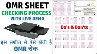 OMR Sheet Checking Process  Live Demo  Know Facts and Process by Mentors 36 [upl. by Consuela]