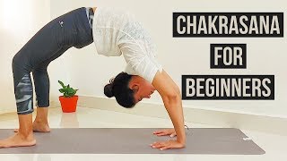 Chakrasana for Beginners l with preparatory poses l Archies Yoga [upl. by Acired]