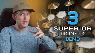 Superior Drummer 3 Overview amp Demo  Toontrack Drum Plugin [upl. by Vod]