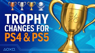 How Trophies Are Changing For PS4 and PS5 [upl. by Thaine]