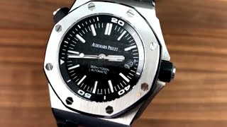 Audemars Piguet Royal Oak Offshore Diver 15710STOOA002CA01 Audemars Piguet Watch Review [upl. by Rasia]