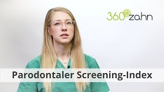 Parodontaler ScreeningIndex  Was ist das  DentalLexikon  360°zahn [upl. by Yhtommit]