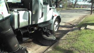 TYMCO Model 600 Regenerative Air Street Sweeper [upl. by Aradnahc]