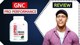 GNC Pro Performance 100 Whey Protein REVIEW [upl. by Kaslik859]