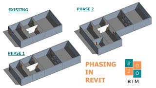 Phasing in Revit  Tutorial with Example Files [upl. by Utley]