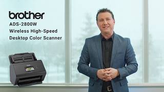 Brother ADS2800 Scanner review with Marc Saltzman [upl. by Ralyks]