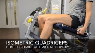 Patellar Tendinopathy Rehabilitation  Jumpers Knee Rehab [upl. by Ellerol]