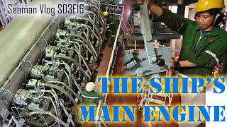 How To Start The Ships Main Engine  From Preparation to Full Away [upl. by Eibbob]