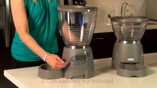 Petmate Programmable Portion Right Feeder  product demo [upl. by Edieh354]