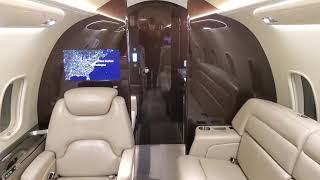 Take a look inside the Bombardier Challenger 350 [upl. by Eisseb961]