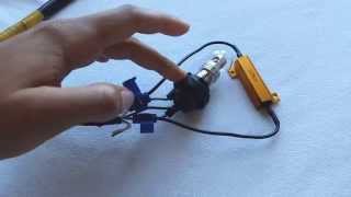 DIY  How to Install LED Blinker  Turn Signal Resistors  Enlight Tutorial [upl. by Strohbehn]