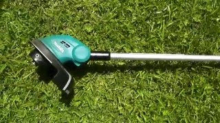 Makita Cordless Line Trimmer DUR181 Quick Review [upl. by Trebo]