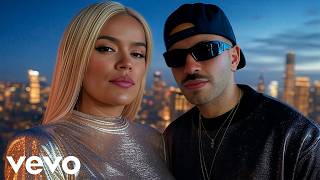 KAROL G x FEID  Como Locos official video [upl. by Shanney927]