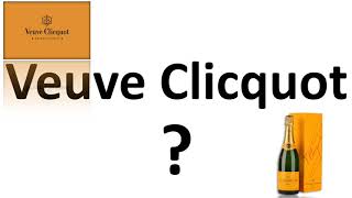 How to say Veuve Clicquot CORRECTLY French Champagne Pronunciation [upl. by Cestar]