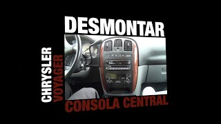 Desmontar consola central Chrysler Voyager [upl. by Nagar]