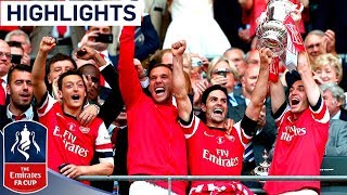 Arsenal vs Hull City  FA Cup Final 2014  Goals amp Highlights [upl. by Lindner503]