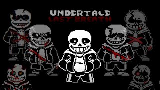 Undertale Last Breath Full UST Phases 130 ANIMATED [upl. by Millhon833]