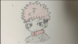 How To Draw Yuji Itadori  Step By Step  Jujutsu Kaisen [upl. by Wilhide]