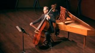 Marcello Cello Sonata No 1 on Double Bass [upl. by Burner]